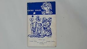 Imagen del vendedor de Poetry Wales Volume Three, Summer 1967, Number Two. a la venta por Goldstone Rare Books