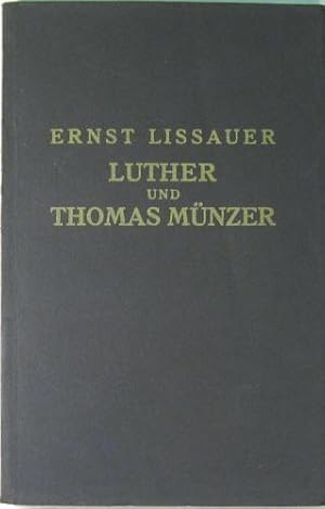 Luther und Thomas Münzer. Drama in fünf Akten und einem Vorspiel.