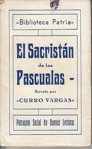 Imagen del vendedor de El Sacristn de las Pascualas a la venta por Librera Vobiscum