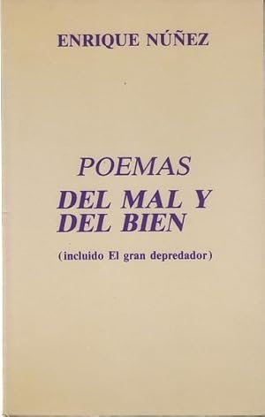 Image du vendeur pour Poemas del mar y del bien (Incluido el gran depredador) mis en vente par Librera Vobiscum