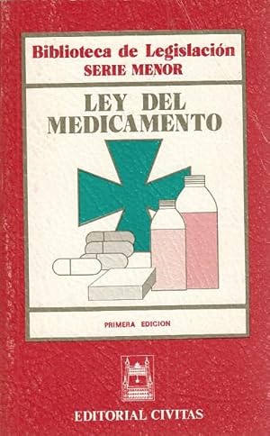 Seller image for Ley del medicamento for sale by Librera Vobiscum