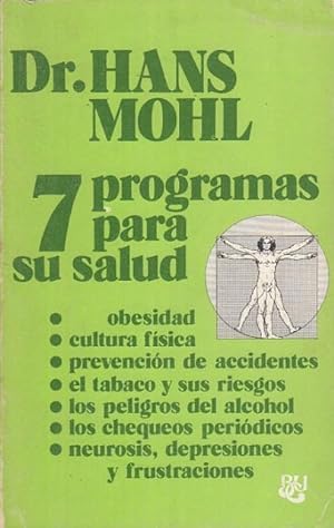 Seller image for Siete programas para su salud for sale by Librera Vobiscum