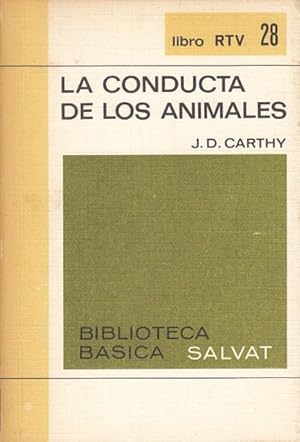 Seller image for La Conducta de los Animales for sale by Librera Vobiscum