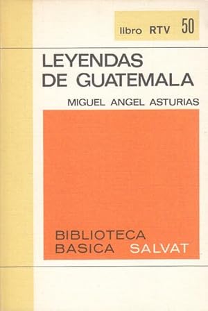 Bild des Verkufers fr Leyendas de Guatemala zum Verkauf von Librera Vobiscum