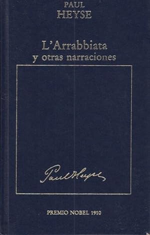 Seller image for L'Arrabbiata y otras narraciones for sale by Librera Vobiscum