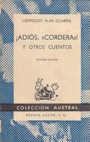 Imagen del vendedor de Adis, Cordera y otros cuentos a la venta por Librera Vobiscum