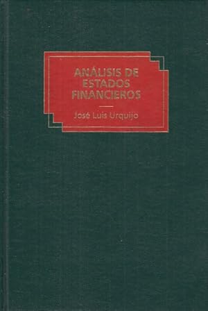 Imagen del vendedor de Anlisis de estados financieros a la venta por Librera Vobiscum