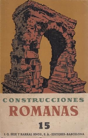 Seller image for CONSTRUCCIONES ROMANAS for sale by Librera Vobiscum