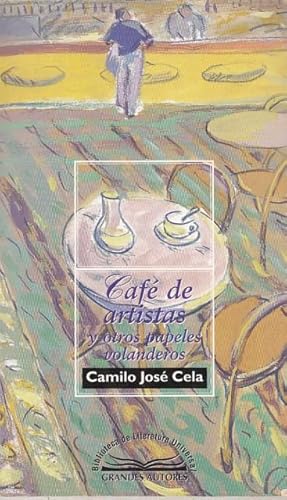 Imagen del vendedor de Caf de artistas (Y otros papeles volanderos) a la venta por Librera Vobiscum