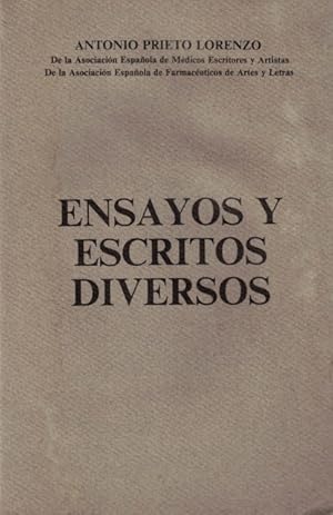 Imagen del vendedor de Ensayos y escritos diversos a la venta por Librera Vobiscum