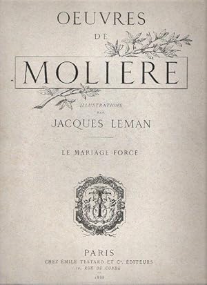 Oeuvres De Molière Tome 12 - Le Mariage Forcé