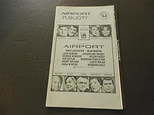 The Movie Airport Publicity Package 1970 Universal Pictures