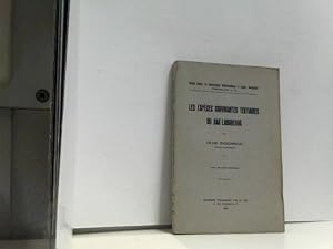 Bild des Verkufers fr Les Especes Survivantes tertiaires du Bas-Languedoc. (Station Intern. de Geobotanique Mediteranee et Alpine, Montpellier. Communication, No. 31). zum Verkauf von ABC Versand e.K.