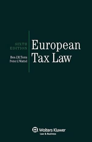 Image du vendeur pour European Tax Law mis en vente par AHA-BUCH GmbH