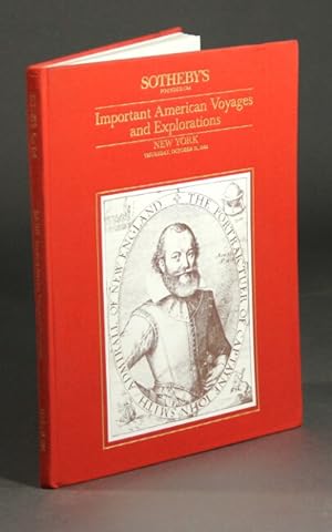 Important American voyages and explorations. Property from a private collection