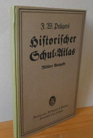 Imagen del vendedor de F. W. Putzgers' Historischer Schulatlas. Mittlere Ausgabe. a la venta por Versandantiquariat Gebraucht und Selten