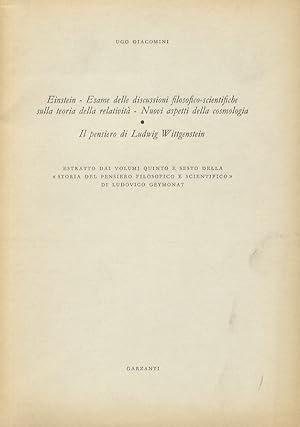 Einstein - Esame delle discussioni filosofico-scientifiche sulla teoria della relatività - Nuovi ...