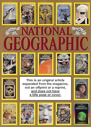 Imagen del vendedor de El Sangay, Fire-breathing Giant of The Andes. An original article from the National Geographic Magazine, 1950. a la venta por Cosmo Books