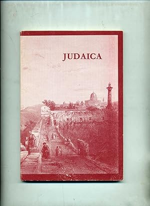 JUDAICA . Catalogue n° 516
