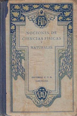 Imagen del vendedor de NOCIONES DE CIENCIAS FSICAS Y NATURALES a la venta por Libreria Rosela