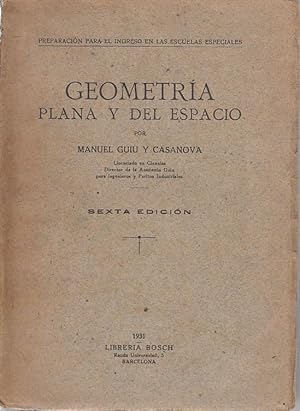 GEOMETRÍA PLANA Y DEL ESPACIO