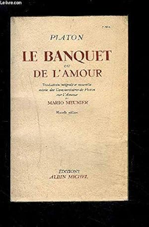 Bild des Verkufers fr Le Banquet Ou De L Amour zum Verkauf von JLG_livres anciens et modernes