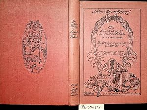 Bild des Verkufers fr Aber Herr Herzog!, Die Liebesabenteuer des Marschalls von Richelieu, von ihm selbst erzhlt, eine chronique scandaleuse aus galanter Zeit. Hrg. von Friedrich Wencker zum Verkauf von ANTIQUARIAT.WIEN Fine Books & Prints