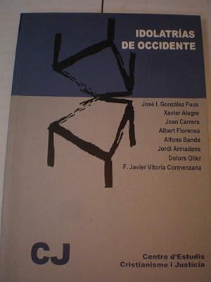 Image du vendeur pour Idolatras de Occidente mis en vente par Librera Antonio Azorn