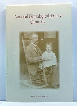 Seller image for National Genealogical Society Quarterly, Volume 91, Number 1 (March 2003) for sale by Cat's Cradle Books