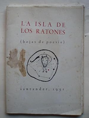 Immagine del venditore per LA ISLA DE LOS RATONES (Hojas de Poesa) Nm. 13. Director Manuel Arce. venduto da Carmichael Alonso Libros