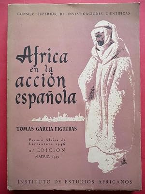 Imagen del vendedor de Africa en la accin espaola. a la venta por Carmichael Alonso Libros