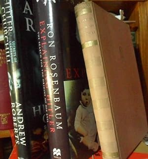 Seller image for PENSAMIENTOS Y AVENTURAS + HITLER & CHURCHILL Secrets of Leadership + EXPLAINING HITLER The Search for the Origins of his Evil (3 libros) for sale by Libros Dickens