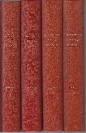 Image du vendeur pour HISTOIRE DE LA FRANCE (Complet en 4 volumes) mis en vente par CANO