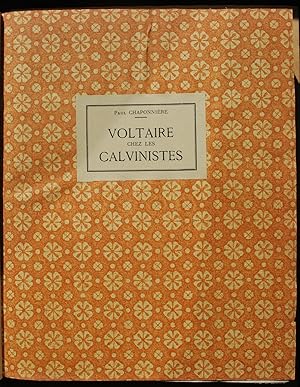 Image du vendeur pour Voltaire chez les Calvinistes mis en vente par ShepherdsBook