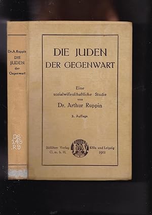 Seller image for Die Juden der Gegenwart. Eine sozialwissenschaftliche Studie for sale by Meir Turner