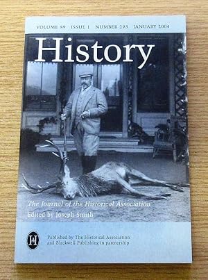 History - The Journal of the Historical Association: Volume 89, Issue 1, Number 293 - January 2004.