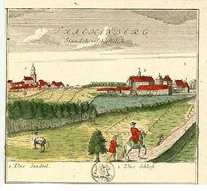 Bild des Verkufers fr Gesamtansicht ('Trachenberg Standsherrschafftlich'). zum Verkauf von Antiquariat Norbert Haas