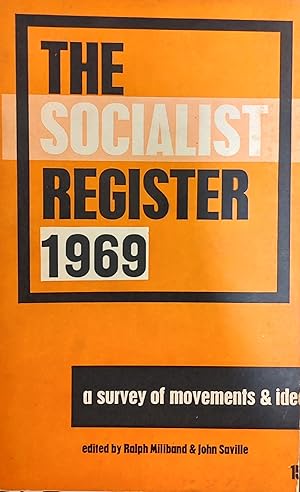 Seller image for Socialist Register 1969 for sale by Shore Books