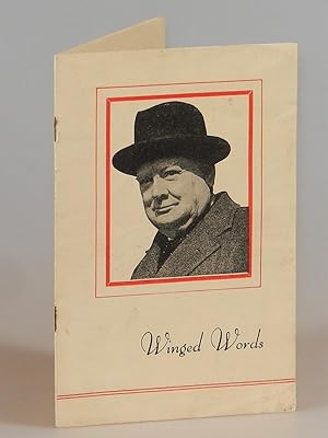 Winged Words An early wartime speech pamphlet previously unknown to Churchill's bibliographers or...