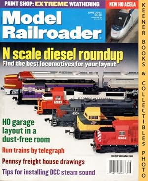 Bild des Verkufers fr Model Railroader Magazine, June 2001: Vol. 68, No. 6 zum Verkauf von Keener Books (Member IOBA)