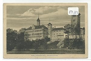 Seller image for AK Residenzschloss Waldenburg 1919 gelaufen for sale by GAENSAN Versandantiquariat