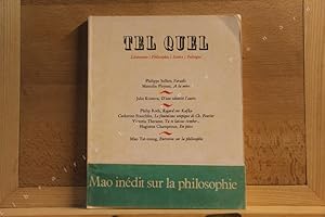 Imagen del vendedor de Tel Quel N 62 : Littrature / Philosophie / Science / Politique a la venta por Librairie-Bouquinerie Le Pre Pnard