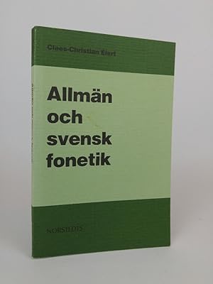 Seller image for Allmn och svensk fonetik for sale by ANTIQUARIAT Franke BRUDDENBOOKS