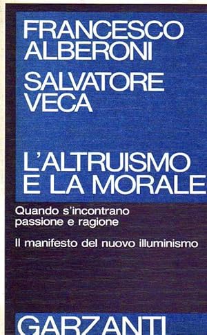 Seller image for L'ALTRUISMO E LA MORALE. for sale by Laboratorio del libro