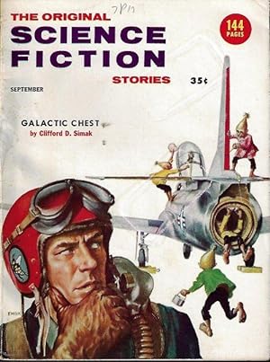 Bild des Verkufers fr The Original SCIENCE FICTION Stories: September, Sept. 1956 zum Verkauf von Books from the Crypt