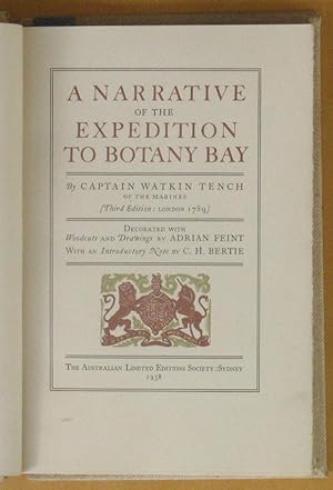 Imagen del vendedor de A Narrative of the Expedition to Botany Bay a la venta por Lectioz Books