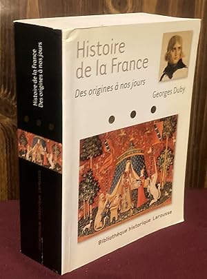 Imagen del vendedor de Histoire de France des origines a nos jours a la venta por Palimpsest Scholarly Books & Services