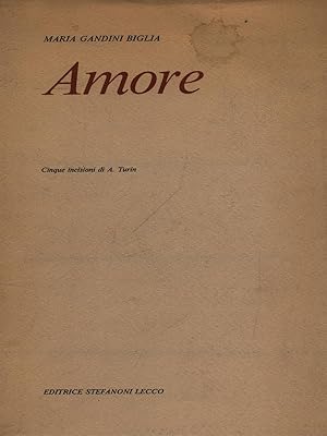 Imagen del vendedor de Amore a la venta por Librodifaccia