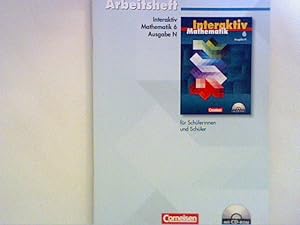 Seller image for Mathematik interaktiv - Ausgabe N: 6. Schuljahr - Arbeitsheft mit eingelegten Lsungen und CD-ROM for sale by ANTIQUARIAT FRDEBUCH Inh.Michael Simon