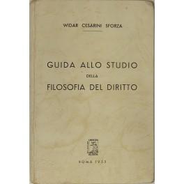 Seller image for Guida allo studio della filosofia del diritto for sale by Libreria Antiquaria Giulio Cesare di Daniele Corradi